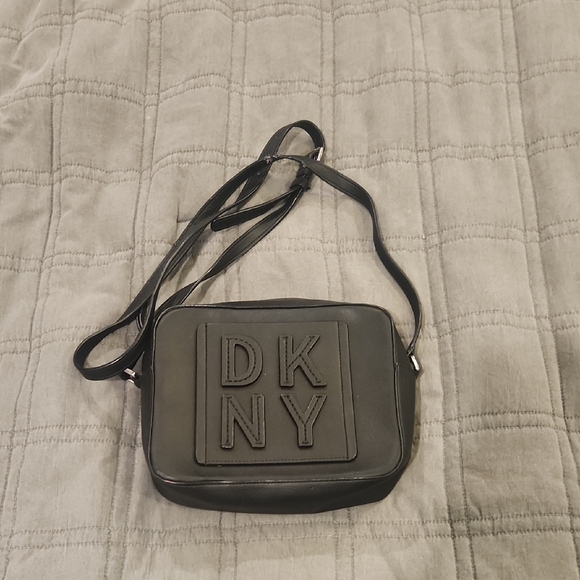 Dkny Handbags - DKNY Black Crossbody Camera Style Bag